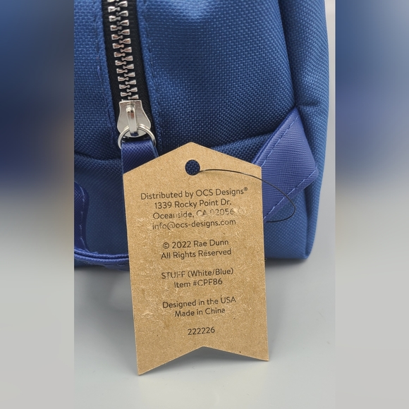 ✈️ Rae Dunn STUFF Toiletry Bag Brand New✅️ - Picture 5 of 10